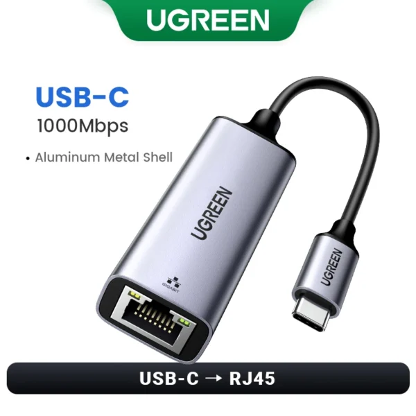 UGREEN Adattatore USB Ethernet 1000/100 Mbps - immagine 16
