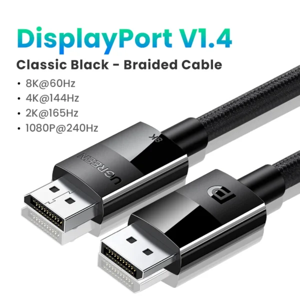 UGREEN Cavo DisplayPort 16K/8K - immagine 8
