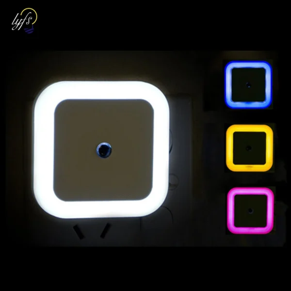 Luce Notturna LED con Sensore Crepuscolare