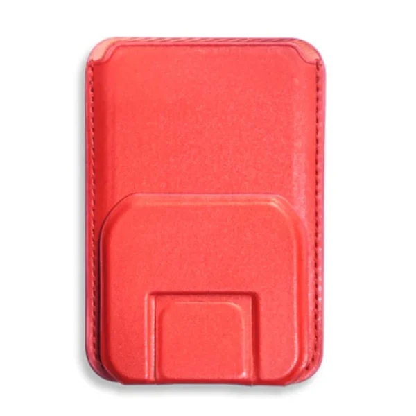 Custodia in Pelle con MagSafe con Supporto e Porta Carte per iPhone 13/12/14 Pro Max – Custodia in Pelle con MagSafe per iPhone, Supporto Magnetico, Design Elegante e Funzionale - immagine 8