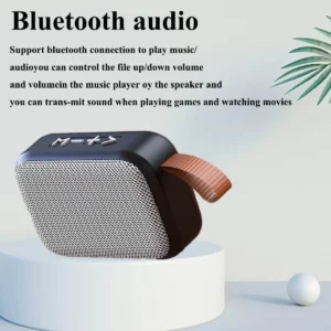 Speaker Bluetooth 5.0 Portatile – Cassa Compatta con Rivestimento in Tessuto Oxford