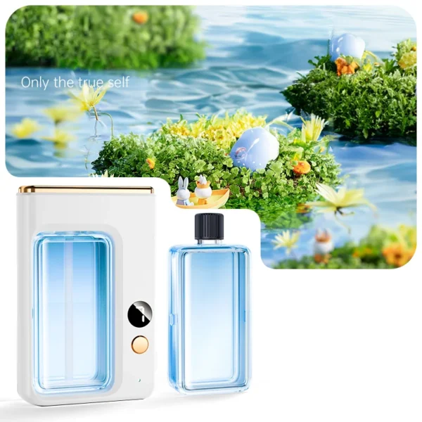 Atomizzatore di Fragranza Aromaterapia con Display Digitale, 7 Velocità Regolabili, Macchina per Aromaterapia Perfetta per Shangri-La e Hilton, Profumo per Ambienti e Relax - immagine 7