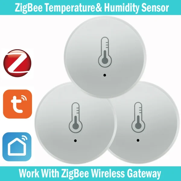 Sensore di Temperatura e Umidità Tuya Zigbee – Termoigrometro Smart con Controllo Vocale, Monitoraggio in Tempo Reale, Compatibile con Alexa e Google Home - immagine 10