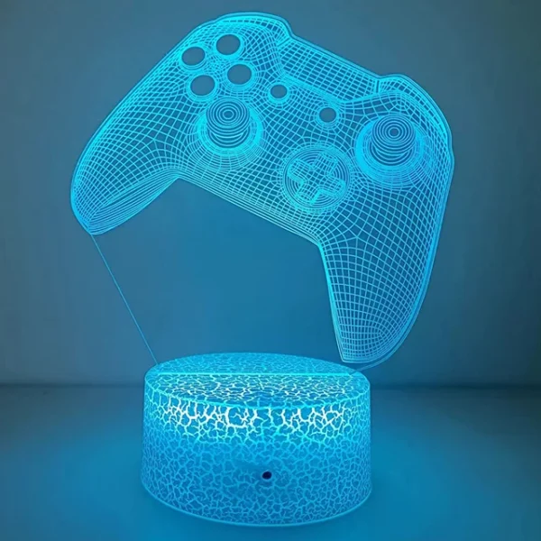 Lampada LED 3D da Gaming – Luce Notturna - immagine 26