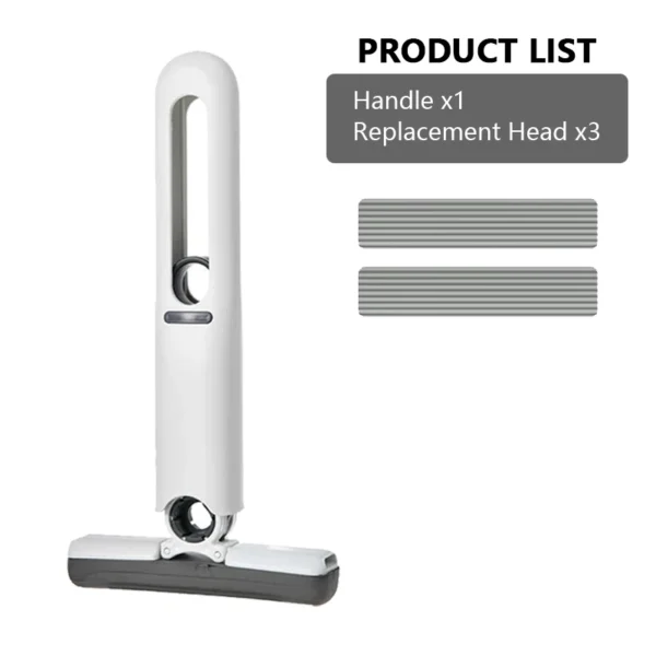 Mini Mop Auto-Squeezante, Mop Pieghevole Super Assorbente per Pulizia Casa, Strumento per Bagno, Cucina e Scrivania, Senza Necessità di Lavaggio a Mano, Mop Potente per Facile Pulizia - immagine 8