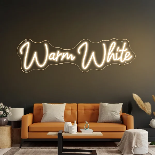 Insegna al Neon Personalizzata LED – Scritta Luminosa per Camera, Matrimonio, Festa, Bar, Negozio – Decorazione a LED su Misura per Compleanni ed Eventi - immagine 7