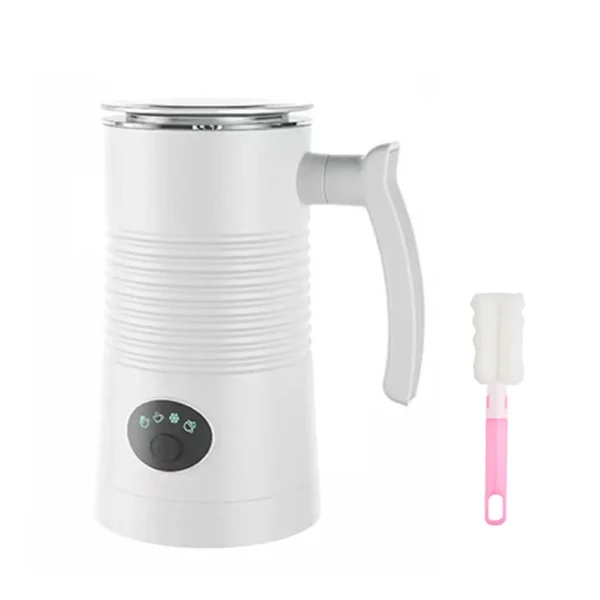 Montalatte Elettrico 4 in 1 – Schiumalatte Automatico per Caffè, Cappuccino e Latte, Schiuma Calda e Fredda, Foamer con Rotazione Automatica - immagine 7