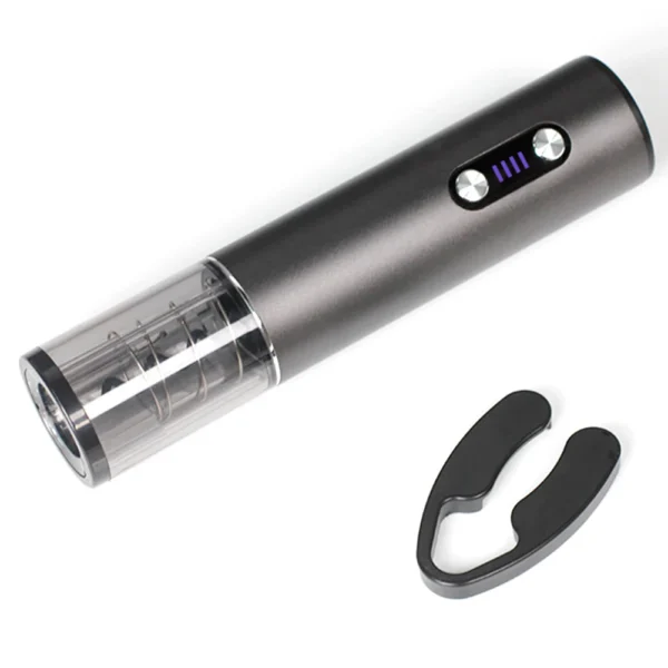 Apribottiglie Elettrico Ricaricabile Senza Fili – Cavatappi Automatico di Lusso per Amanti del Vino - immagine 4