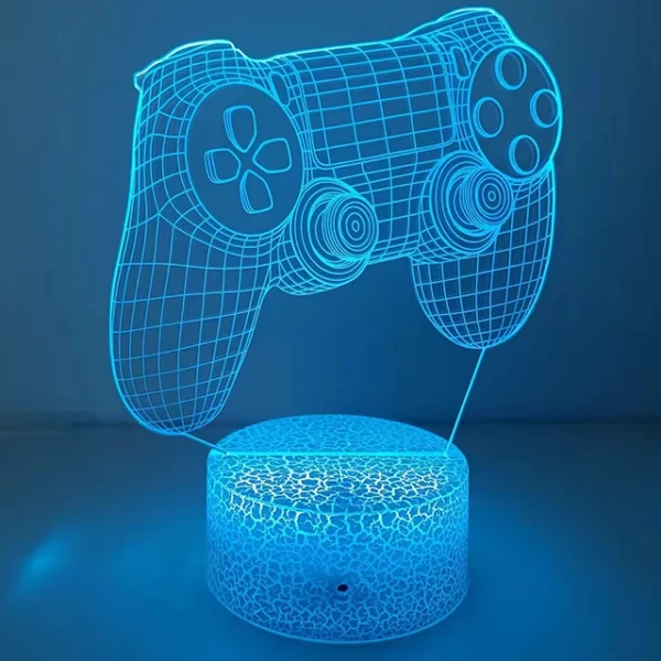 Lampada LED 3D da Gaming – Luce Notturna - immagine 30