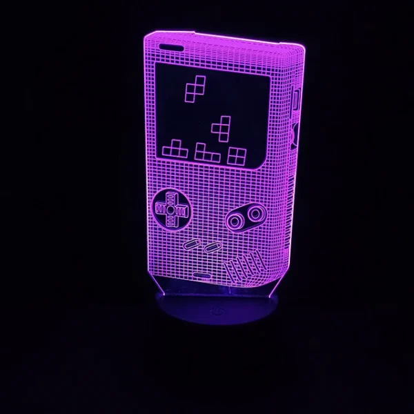 Lampada LED 3D da Gaming – Luce Notturna - immagine 24