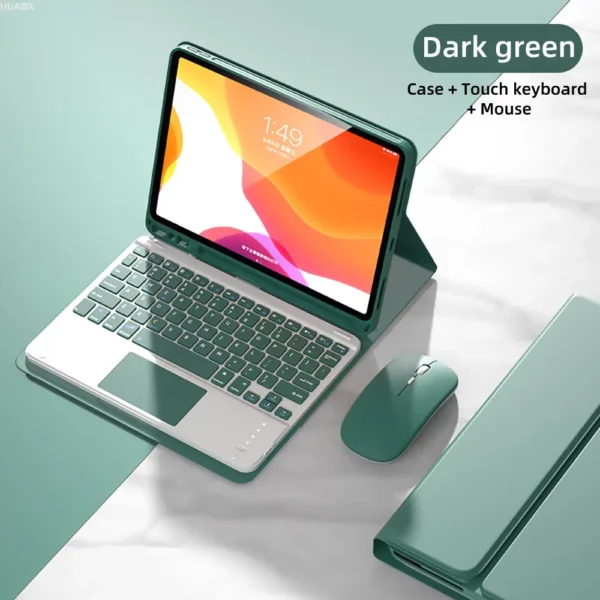 Custodia con Tastiera per iPad – Cover con Tastiera Staccabile e Supporto Magnetico - immagine 25