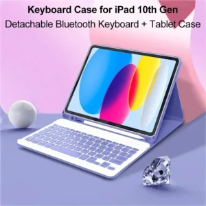 Custodia con Tastiera per iPad 10ª Generazione 2022 (10.9”)