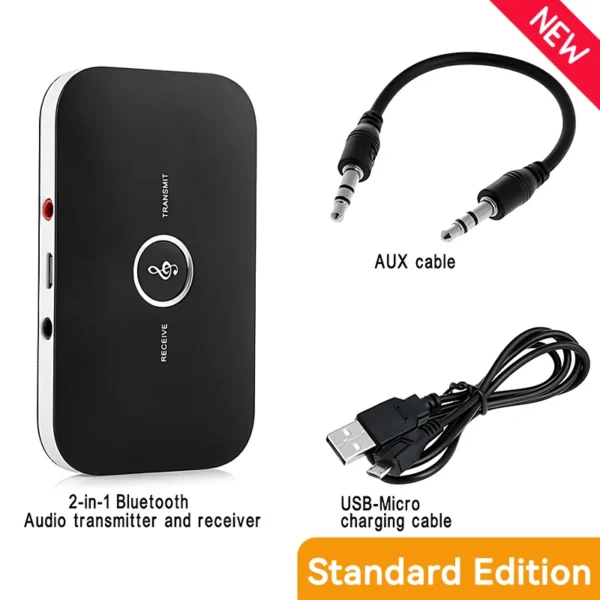 2-in-1 Bluetooth 5.3 Audio Receiver & Transmitter - immagine 7
