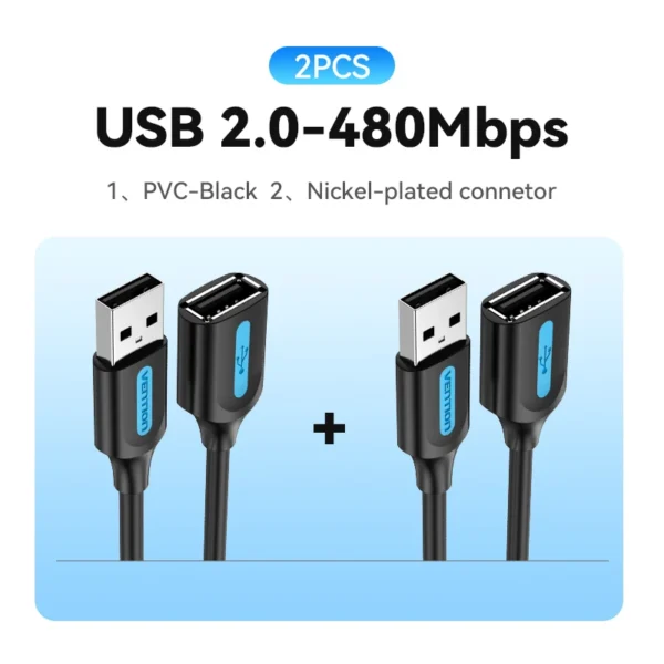 Cavo di Estensione USB 3.0 Vention ad Alta Velocità - immagine 10