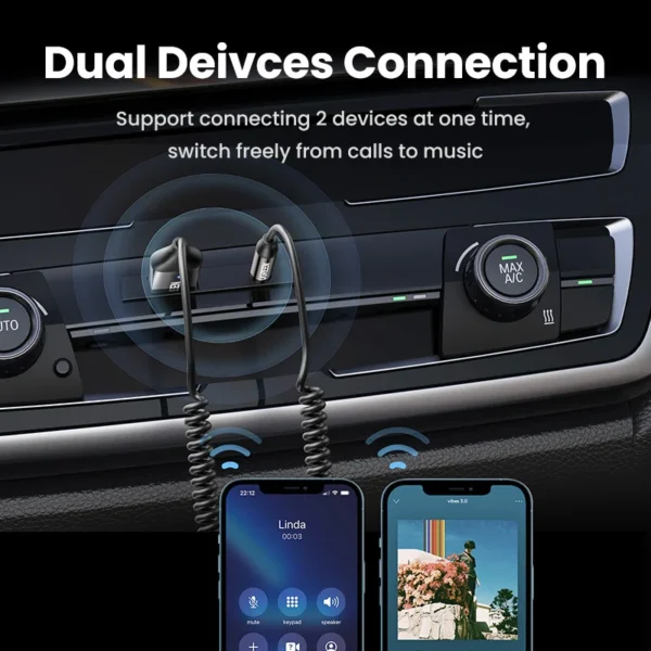 Ricevitore Bluetooth 5.3 per Auto - immagine 4