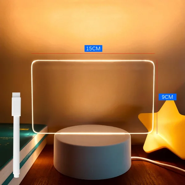 Lavagnetta Luminosa LED con Penna - immagine 8