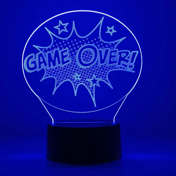 Lampada LED 3D da Gaming – Luce Notturna - immagine 21