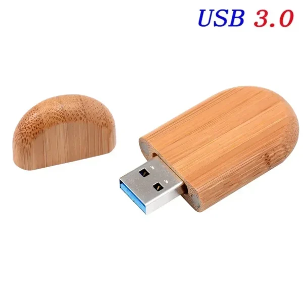USB 3.0 Wedding Gift Pendrive – Flash Drive Personalizzato con Logo, Scatola in Legno Elegante – 8GB, 16GB, 32GB, 64GB Memory Stick U Disk con Campione Gratuito - immagine 7