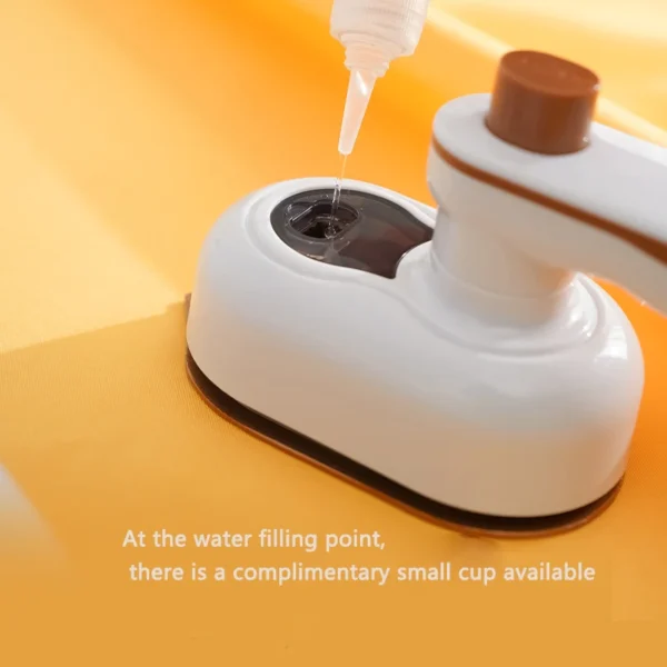 Ferro da Stiro Portatile da Viaggio Pieghevole – Mini Stiratrice con Testa Rotante 180°, Vapore Spray, Compatta e Professionale - immagine 6