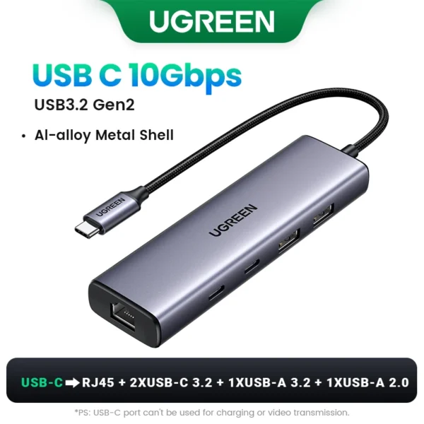 UGREEN Adattatore USB Ethernet 1000/100 Mbps - immagine 8