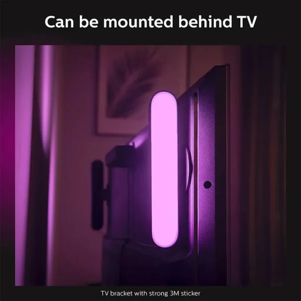 Lampada LED Smart RGB con Controllo Musicale – Barra Luminosa Ritmica a LED con App, Effetti Sincronizzati al Suono, Luce Ambientale - immagine 3