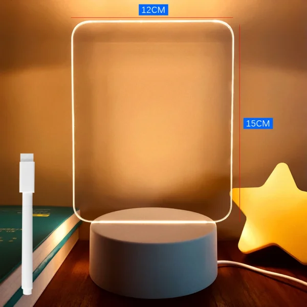 Lavagnetta Luminosa LED con Penna - immagine 7