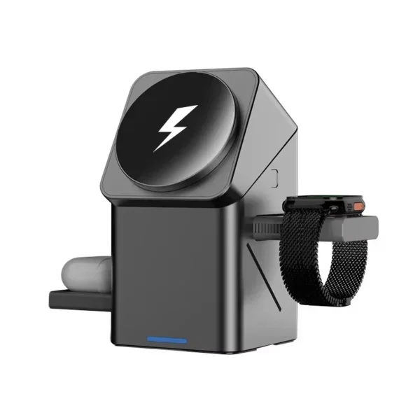 Caricatore Wireless 3 in 1 Magnetico Touch - Base Multifunzione 2025 con Tecnologia MagSafe - immagine 7