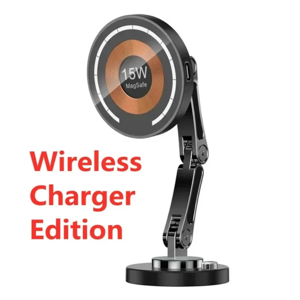Caricatore Wireless Magnetico da Auto – Attacco a Bocchetta d’Aria, MagSafe Compatibile - immagine 9