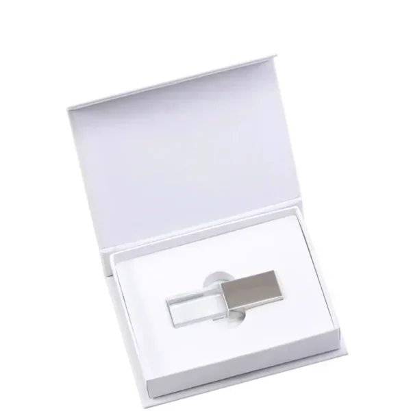 Chiavetta USB in Cristallo Personalizzata 128GB – Pen Drive Elegante con Logo Inciso – Regalo per Matrimoni, Eventi, Aziende – USB 2.0 64GB / 32GB - immagine 11