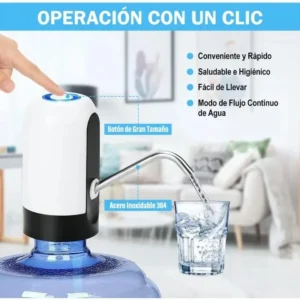 Dispenser d’Acqua Elettrico e Manuale – Erogatore Automatico per Casa, Cucina, Ristorante o Giardino