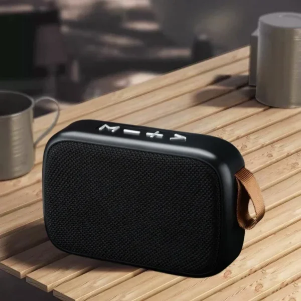Speaker Bluetooth 5.0 Portatile –  Cassa Compatta con Rivestimento in Tessuto Oxford - immagine 3