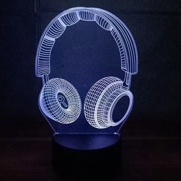 Lampada LED 3D da Gaming – Luce Notturna - immagine 29