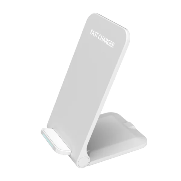 Caricatore Wireless 15W Stand Universale – Ricarica Rapida per iPhone 15/14/13/12/11/X/SE 2022, Galaxy S23/S22/S21/S20/S10, AirPods, Qi Dispositivi - immagine 7
