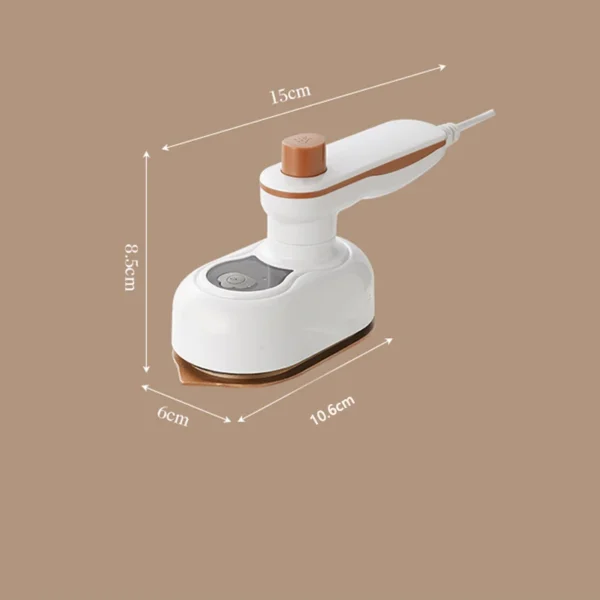 Ferro da Stiro Portatile da Viaggio Pieghevole – Mini Stiratrice con Testa Rotante 180°, Vapore Spray, Compatta e Professionale - immagine 3