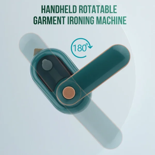 Mini Stiratore a Vapore Portatile – Steamer per Abiti da Casa e Viaggio, Pronto in 20s, Serbatoio da 50ml, Compatto e Leggero - immagine 3