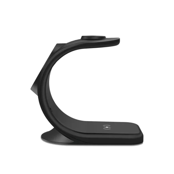 Caricatore Wireless Magnetico 3 in 1 – Stazione di Ricarica Rapida 15W – Supporto Magnetico da Tavolo per iPhone con Funzione Bracket - immagine 8