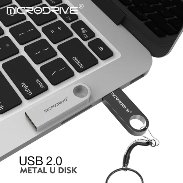 Memoria Flash Drive USB 2.0 ad Alta Velocità – 8GB, 32GB, 64GB, 128GB,  con Logo Personalizzato - immagine 6