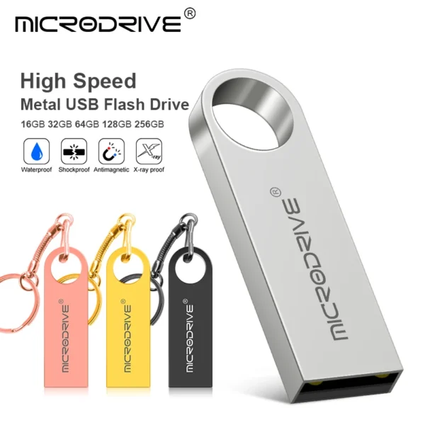 Memoria Flash Drive USB 2.0 ad Alta Velocità – 8GB, 32GB, 64GB, 128GB,  con Logo Personalizzato - immagine 3