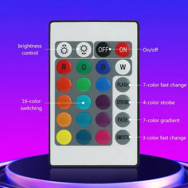Lampada LED Smart RGB con Controllo Musicale – Barra Luminosa Ritmica a LED con App, Effetti Sincronizzati al Suono, Luce Ambientale - immagine 6