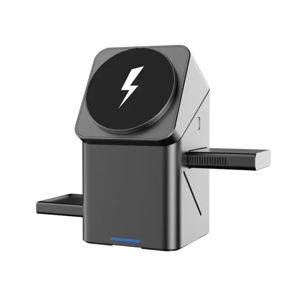 Caricatore Wireless 3 in 1 Magnetico Touch - Base Multifunzione 2025 con Tecnologia MagSafe