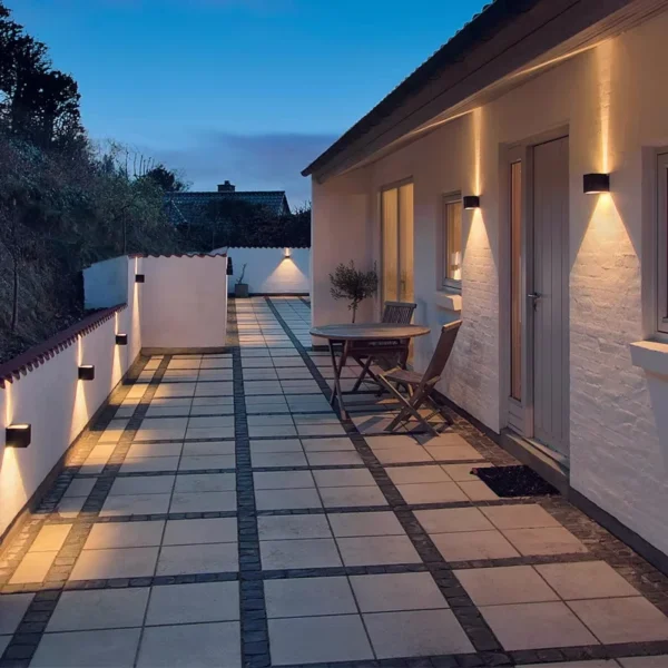 Lampada/Applique LED da Esterno IP65 – Lampada da Parete in Alluminio per Balcone, Giardino, Ingresso o Interni - immagine 3