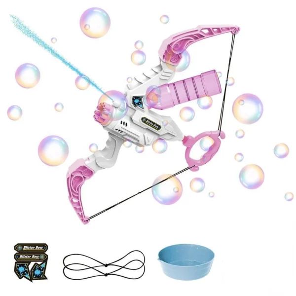 Pistola Elettrica a Bolle di Sapone con 76/80/88 Fori e LED - immagine 9