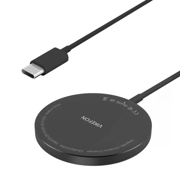Caricatore Wireless Magnetico 100W USB + Type-C – Compatibile MagSafe – Base di Ricarica Rapida Universale - immagine 9