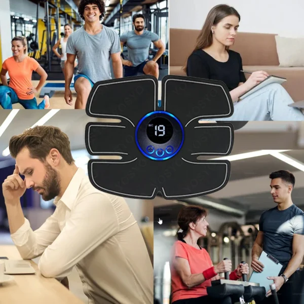 Massaggiatore Muscolare Elettrico Wireless Ricaricabile - immagine 3
