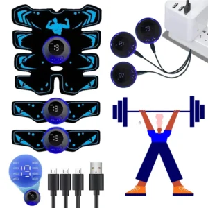 Elettrostimolatore Muscolare EMS Ricaricabile