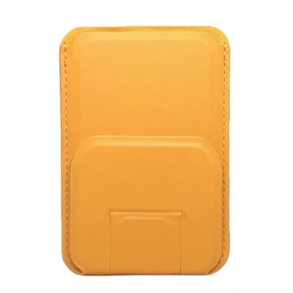 Custodia in Pelle con MagSafe con Supporto e Porta Carte per iPhone 13/12/14 Pro Max – Custodia in Pelle con MagSafe per iPhone, Supporto Magnetico, Design Elegante e Funzionale - immagine 12
