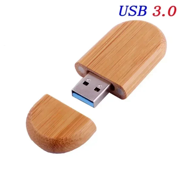 JASTER USB 3.0 Flash Drive con Scatola in Legno Personalizzata – Pendrive Ad Alta Velocità con Logo Personalizzato – 8GB, 16GB, 32GB, 64GB U Disk per Regali Aziendali e Personalizzati - immagine 13