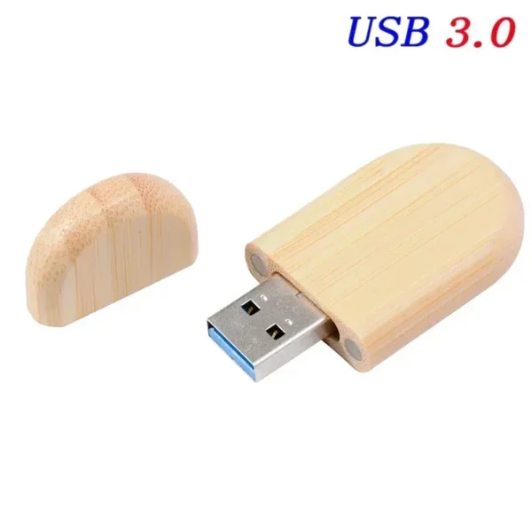 USB 3.0 Wedding Gift Pendrive – Flash Drive Personalizzato con Logo, Scatola in Legno Elegante – 8GB, 16GB, 32GB, 64GB Memory Stick U Disk con Campione Gratuito - immagine 14