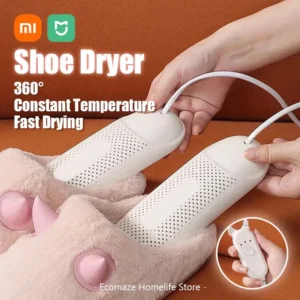 Xiaomi Mijia Asciuga Scarpe Elettrico – Asciugatura Rapida a Temperatura Costante, Deodorante e Sterilizzatore, Silenzioso