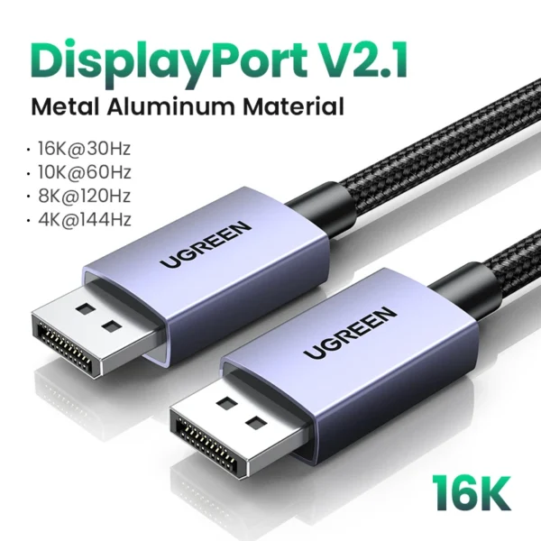 UGREEN Cavo DisplayPort 16K/8K - immagine 7